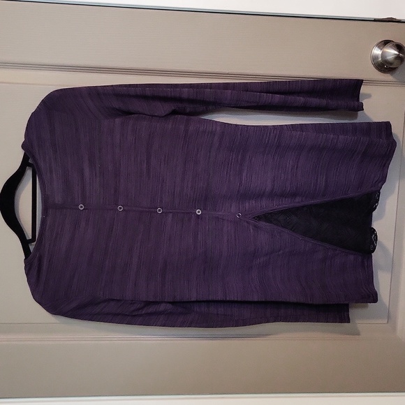 Cardigan with long sleeve top - Picture 5 of 5